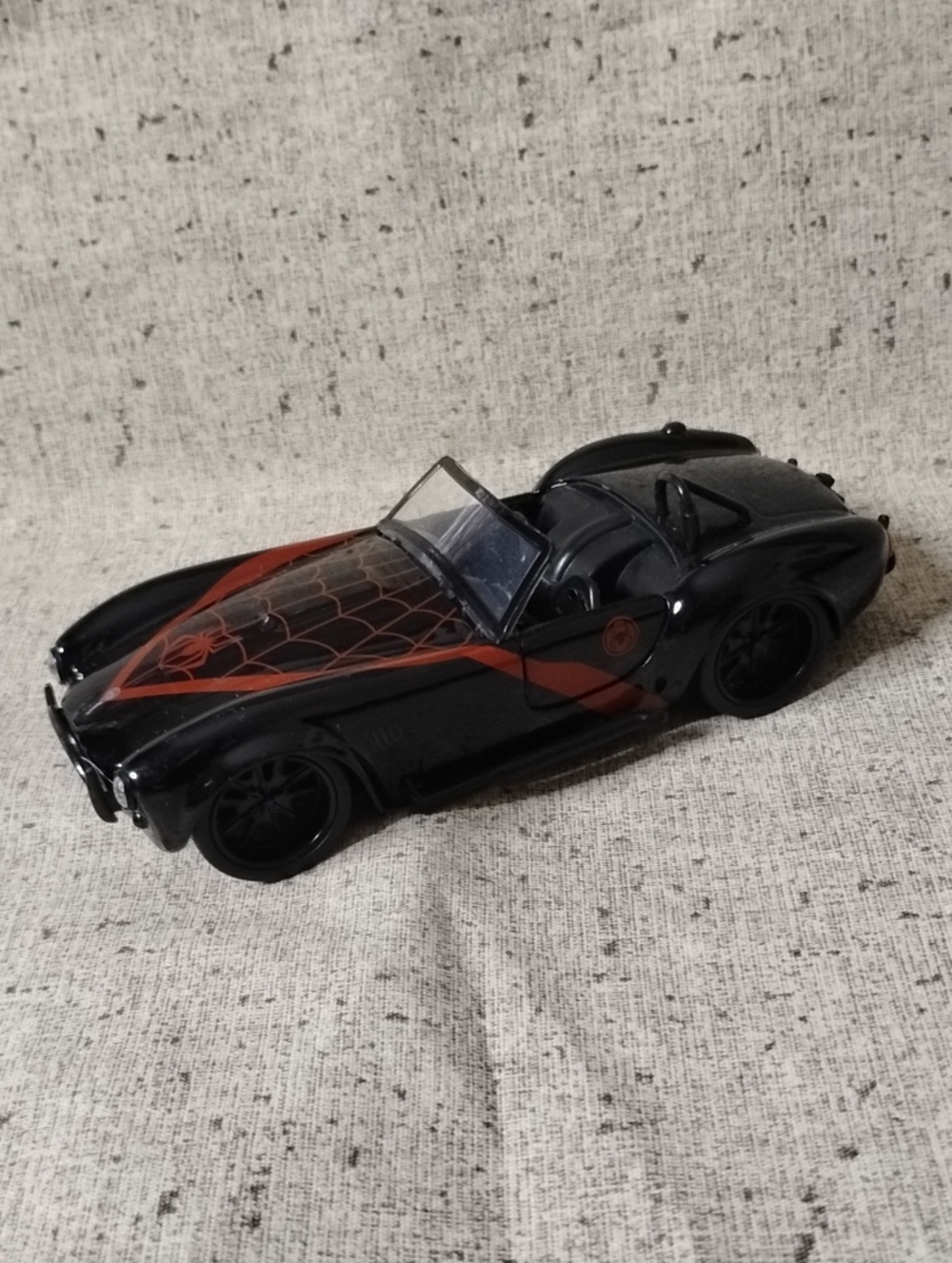 Marvel Black Spiderman Car